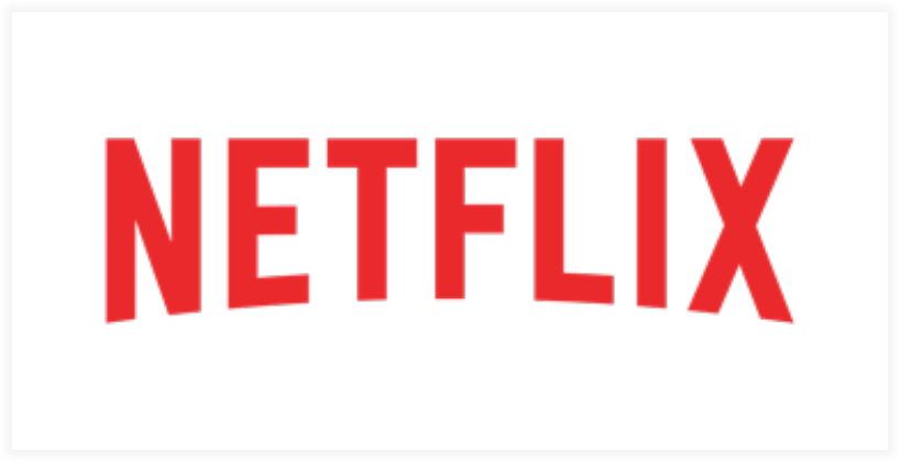 Esempio sul marchio Netflix e di come ha usato solo la tipografia per il suo logotipo